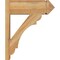 Ekena Millwork Olympic Rough Sawn Arts and Crafts Outlooker, Western Red Cedar, 8"W x 22"D x 26"H OUT08X22X26OLY03RWR - alternate 2